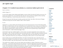 Tablet Screenshot of anopeneye.wordpress.com