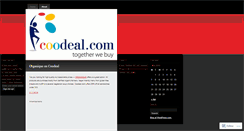 Desktop Screenshot of coodeal.wordpress.com