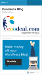 Mobile Screenshot of coodeal.wordpress.com