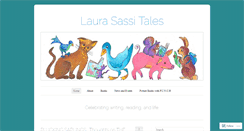 Desktop Screenshot of laurasassitales.wordpress.com
