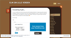 Desktop Screenshot of elinsinlilleverden.wordpress.com