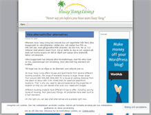 Tablet Screenshot of huayyangliving.wordpress.com