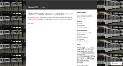 Desktop Screenshot of denvertod.wordpress.com