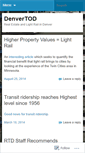 Mobile Screenshot of denvertod.wordpress.com