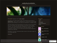Tablet Screenshot of multiculturalmethodists.wordpress.com
