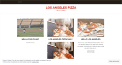 Desktop Screenshot of losangelespizza.wordpress.com