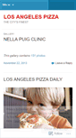 Mobile Screenshot of losangelespizza.wordpress.com