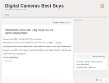 Tablet Screenshot of mydigitalcamerasbestbuys.wordpress.com