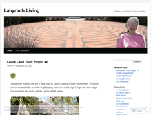 Tablet Screenshot of labyrinthliving.wordpress.com