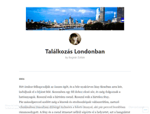 Tablet Screenshot of bognarzoltan.wordpress.com