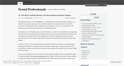 Desktop Screenshot of drkenwaddell.wordpress.com