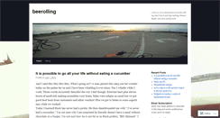 Desktop Screenshot of beerolling.wordpress.com