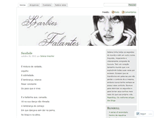 Tablet Screenshot of barbiesfalantes.wordpress.com