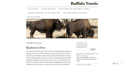 Desktop Screenshot of buffalotracts.wordpress.com