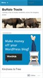 Mobile Screenshot of buffalotracts.wordpress.com