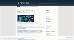 Desktop Screenshot of pcpowertips.wordpress.com