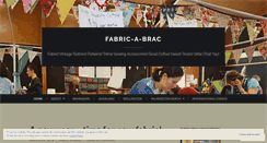 Desktop Screenshot of fabricabrac.wordpress.com