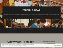 Tablet Screenshot of fabricabrac.wordpress.com