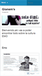 Mobile Screenshot of gianem.wordpress.com