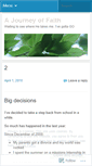 Mobile Screenshot of faithtogo.wordpress.com