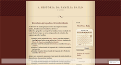 Desktop Screenshot of familiabaiao.wordpress.com