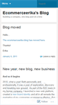 Mobile Screenshot of ecommerceerika.wordpress.com
