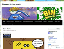 Tablet Screenshot of binweevilssecrets.wordpress.com