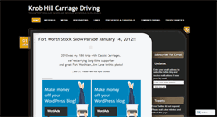 Desktop Screenshot of classiccarriages.wordpress.com