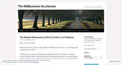 Desktop Screenshot of in2businessaccelerator.wordpress.com