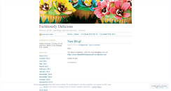 Desktop Screenshot of fictitiouslydelicious.wordpress.com