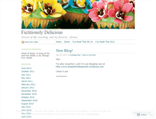 Tablet Screenshot of fictitiouslydelicious.wordpress.com