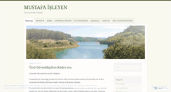 Desktop Screenshot of mustafaisleyen.wordpress.com