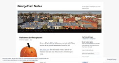 Desktop Screenshot of georgetownsuites.wordpress.com
