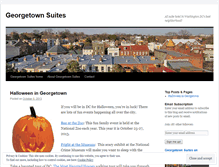 Tablet Screenshot of georgetownsuites.wordpress.com