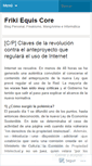 Mobile Screenshot of frikixcore.wordpress.com