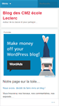 Mobile Screenshot of cm2leclerc.wordpress.com