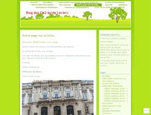 Tablet Screenshot of cm2leclerc.wordpress.com