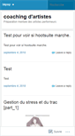 Mobile Screenshot of coachingart.wordpress.com