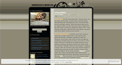 Desktop Screenshot of inspicio.wordpress.com