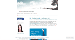 Desktop Screenshot of marshmallowdreams.wordpress.com