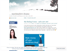 Tablet Screenshot of marshmallowdreams.wordpress.com