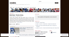Desktop Screenshot of ocealos.wordpress.com