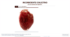 Desktop Screenshot of inconscientecolectivo.wordpress.com