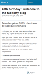 Mobile Screenshot of 40thbirthday.wordpress.com