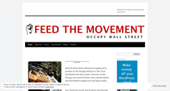 Desktop Screenshot of feedthemovement.wordpress.com