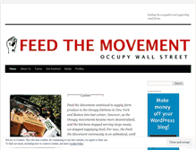 Tablet Screenshot of feedthemovement.wordpress.com