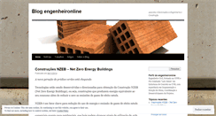 Desktop Screenshot of engenheironline.wordpress.com