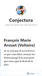 Mobile Screenshot of conjectura.wordpress.com