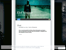 Tablet Screenshot of elof.wordpress.com