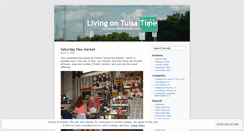 Desktop Screenshot of livingontulsatime.wordpress.com